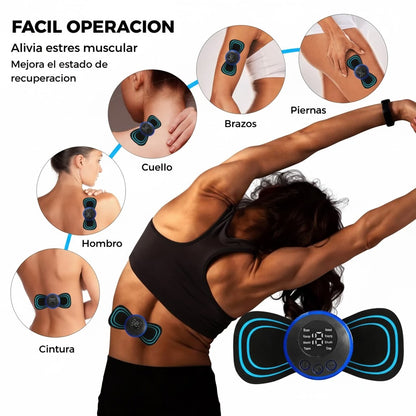 MINI MASAJEADOR ELECTRICO ESTIMULADOR