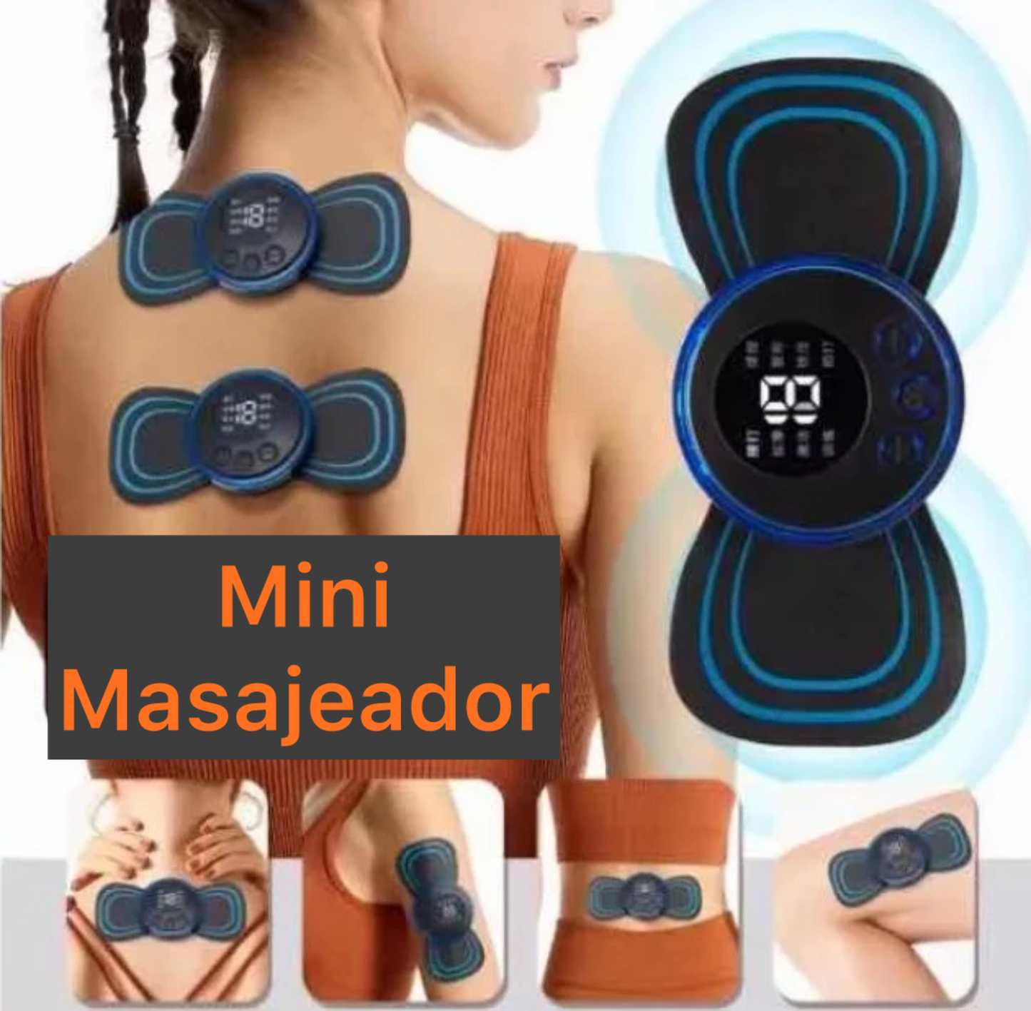 Mini Masajeador Electrico Estimulador